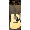 Image 1 : YAMAHA ACOUSTIC GUITAR WITH NEW STRINGS