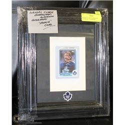 WENDEL CLARK GUARANTEED AUTHENTIC AUTOGRAPH