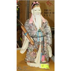 LARGE WISE MAN CHINESE ORNAMENT