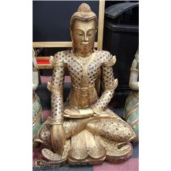 LARGE THAILAND  BUDDHA STATUE 31"