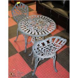 3PC CAST IRON GARDEN SET