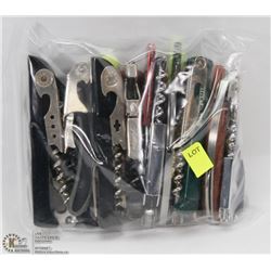 BAG OF CORK SCREWS