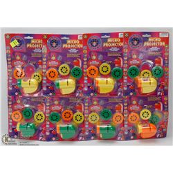 8 KIDS MICRO PROJECTOR TOYS