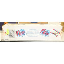 1990-91 OPC UNCUT HOCKEY SHEET WITH 7 GRETZKY