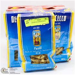 11 BOXES OF ASSORTED PASTA