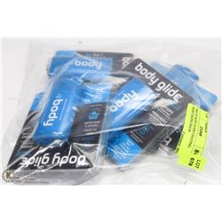 BAG OF BODY GLIDE CHAFING MOISTURIZING BALM.