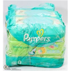 3 PACKS OF PAMPERS BABY FRESH WIPES - 192 WIPES IN