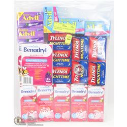 X-LARGE BAG OF ASSORTED OVER THE COUNTER