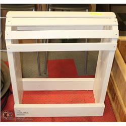WHITE HORSE SADDLE STAND 11"X29"X34"H