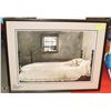 Image 1 : LARGE FRAMED PRINT "GRAMMA'S FEATHER BED"