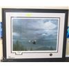 Image 1 : DUCKS UNLIMITED FRAMED & SIGNED "THROUGH THE