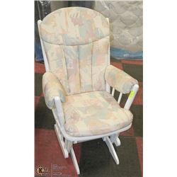 GLIDER ROCKER CHAIR.