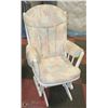 Image 1 : GLIDER ROCKER CHAIR.