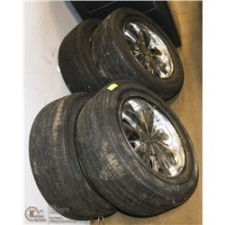 SET OF 4 FERETTI RIMS 18" MULTI BOLT PATTERN