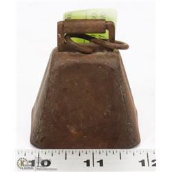 ANTIQUE OLD METAL COW BELL OVER 150 YEARS