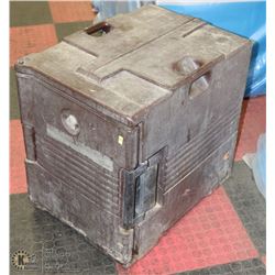 DARK BROWN CAMBRO FOOD TRANSPORT