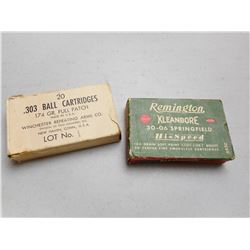 ASSORTED VINTAGE AMMO