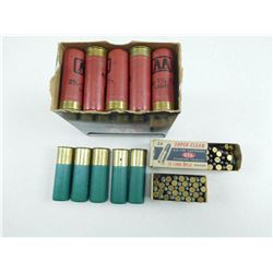 ASSORTED 12 GA & 22 LR AMMO