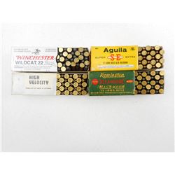 ASSORTED 22 LR AMMO