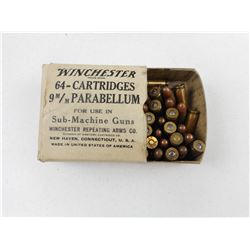 ASSORTED 9MM MILITARY AMMO