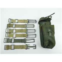 ASSORTED STRAPS & POUCH