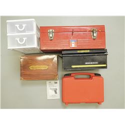 ASSORTED TOOL BOXES/ CONTAINERS
