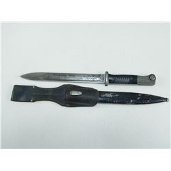 GERMAN WWII BAYONET WITH SCABBARD