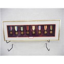 WWII CAMPAIGN STARS SET