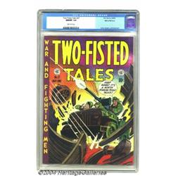 Two-Fisted Tales #27 Gaines File pedigree 7/10 (EC, 1952) CGC NM/MT 9.8 Off-white pages.