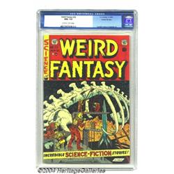 Weird Fantasy #22 Gaines File pedigree 3/11 (EC, 1953) CGC NM+ 9.6 Off-white to white pages.