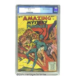 Amazing Mystery Funnies #20 Mile High pedigree (Centaur, 1940) CGC VF- 7.5 White pages.
