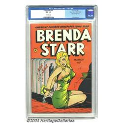 Brenda Starr #14 (#2) Mile High pedigree (Four Star, 1948) CGC NM 9.4 Off-white pages.