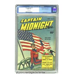 Captain Midnight #10 Mile High pedigree (Fawcett, 1943) CGC VF/NM 9.0 Off-white pages.