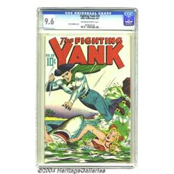 Fighting Yank #20 (Nedor Publications, 1947) CGC NM+ 9.6 Off-white to white pages.