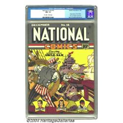 National Comics #1 (Quality, 1940) CGC NM- 9.2 Off-white to white pages.