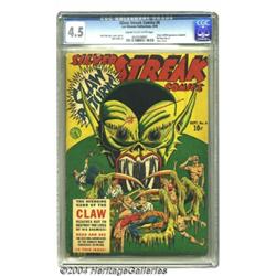 Silver Streak Comics #6 (Lev Gleason, 1940) CGC VG+ 4.5 Cream to off-white pages.