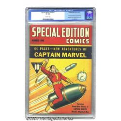 Special Edition Comics #1 (Fawcett, 1940) CGC VF 8.0 Off-white pages.