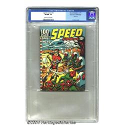 Speed Comics #15 Mile High pedigree (Harvey, 1941) CGC VF/NM 9.0 Off-white to white pages.
