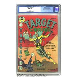 Target Comics #10 Mile High pedigree (Novelty Press, 1940) CGC NM+ 9.6 White pages.