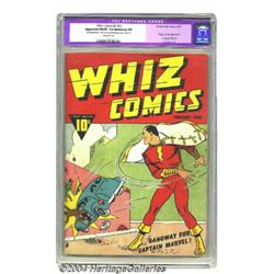 Whiz Comics #2 (#1) (Fawcett, 1940) CGC Apparent FN/VF 7.0 Extensive (P) Off-white pages.