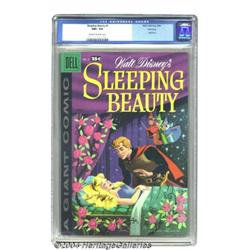 Dell Giant Comics - Sleeping Beauty #1 (Dell, 1959) CGC NM+ 9.6 Off-white to white pages.