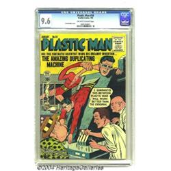 Plastic Man #58 (Quality, 1956) CGC NM+ 9.6 Off-white to white pages.
