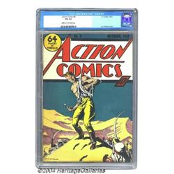 Action Comics #5 (DC, 1938) CGC FN 6.0 Light tan to off-white pages.