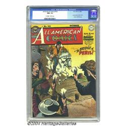 All-American Comics #102 (DC, 1948) CGC NM+ 9.6 Off-white to white pages.