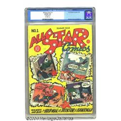 All Star Comics #1 (DC, 1940) CGC VG/FN 5.0 Off-white pages.