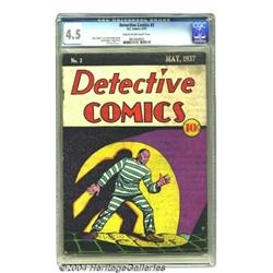 Detective Comics #3 (DC, 1937) CGC VG+ 4.5 Cream to off-white pages.