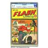Image 1 : Flash Comics #1 (DC, 1940) CGC VG- 3.5 Off-white to white pages.