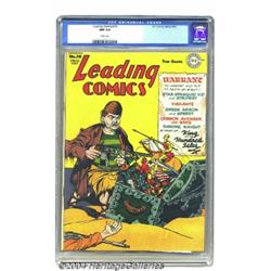 Leading Comics #10 (DC, 1944) CGC NM 9.4 White pages.