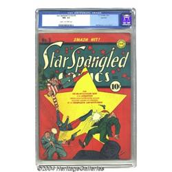 Star Spangled Comics #3 Rockford pedigree (DC, 1941) CGC NM- 9.2 Cream to off-white pages.