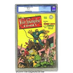 Star Spangled Comics #30 Rockford pedigree (DC, 1944) CGC NM 9.4 Off-white pages.